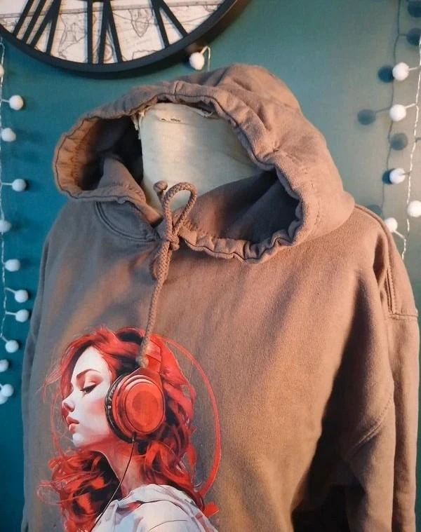 Grijze hoodie met capuchon maat L nieuw van Sévedylan – photo 3